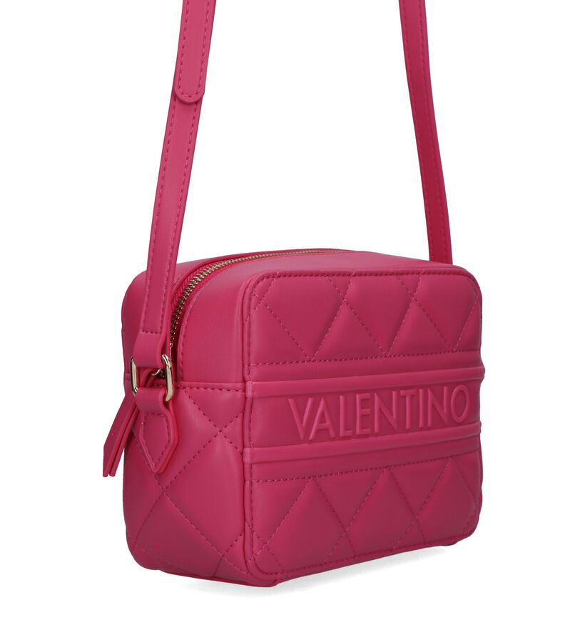 Valentino Handbags Ada Sac porté croisé en Fuchsia pour femmes (327393)