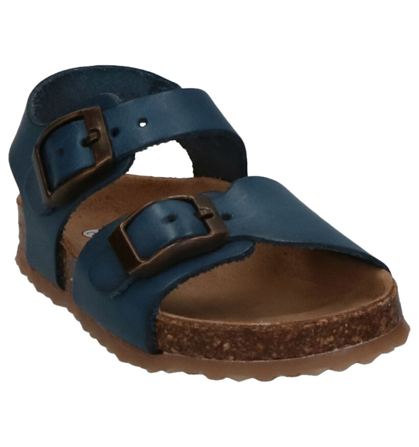 Bumba Beasy Sandales en Bleu en cuir (273235)