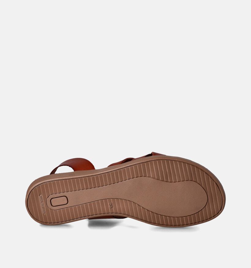 Hee Cognac Sandalen voor dames (353613)
