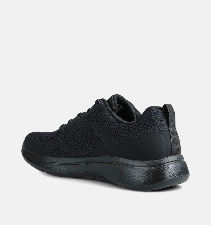 Skechers Go Walk Arch Fit Baskets en Noir pour hommes (366486) - pour semelles orthopédiques