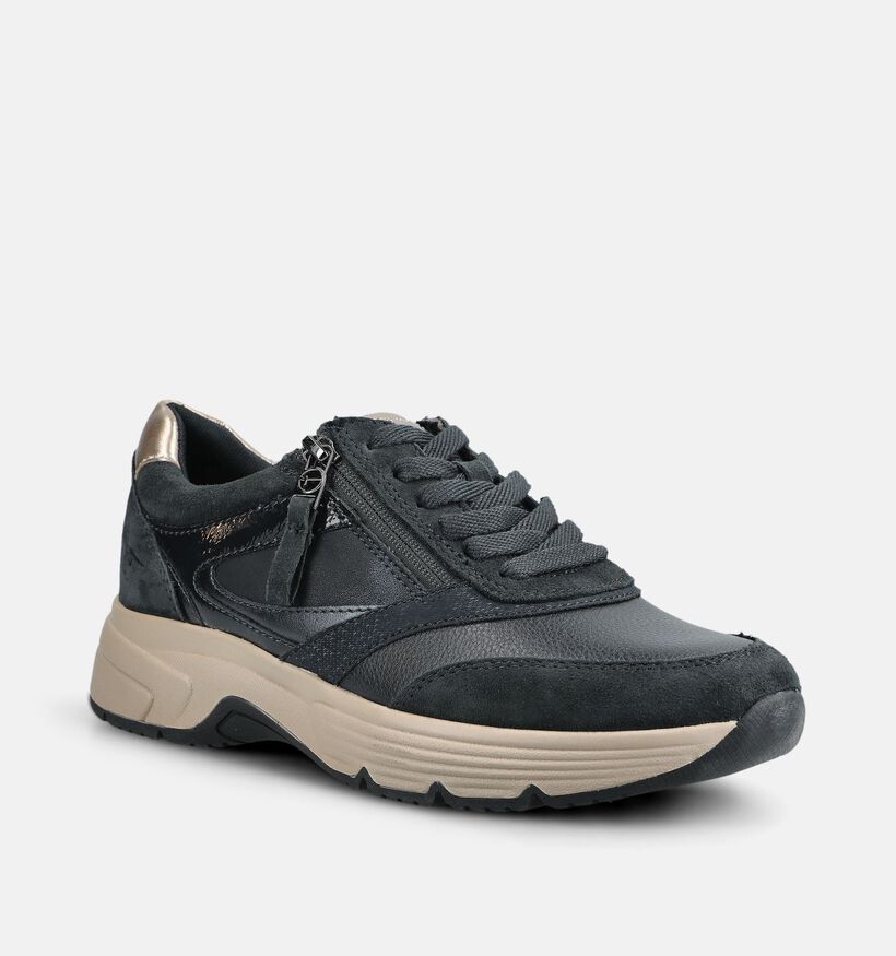 Tamaris Comfort Donkerblauwe Sneakers voor dames (376311) - geschikt voor steunzolen