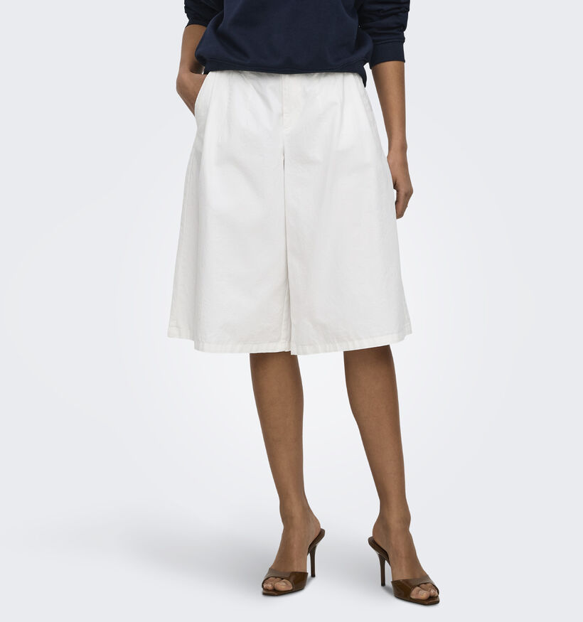 JDY Bianca Bermuda Shorts en Blanc pour femmes (373894)