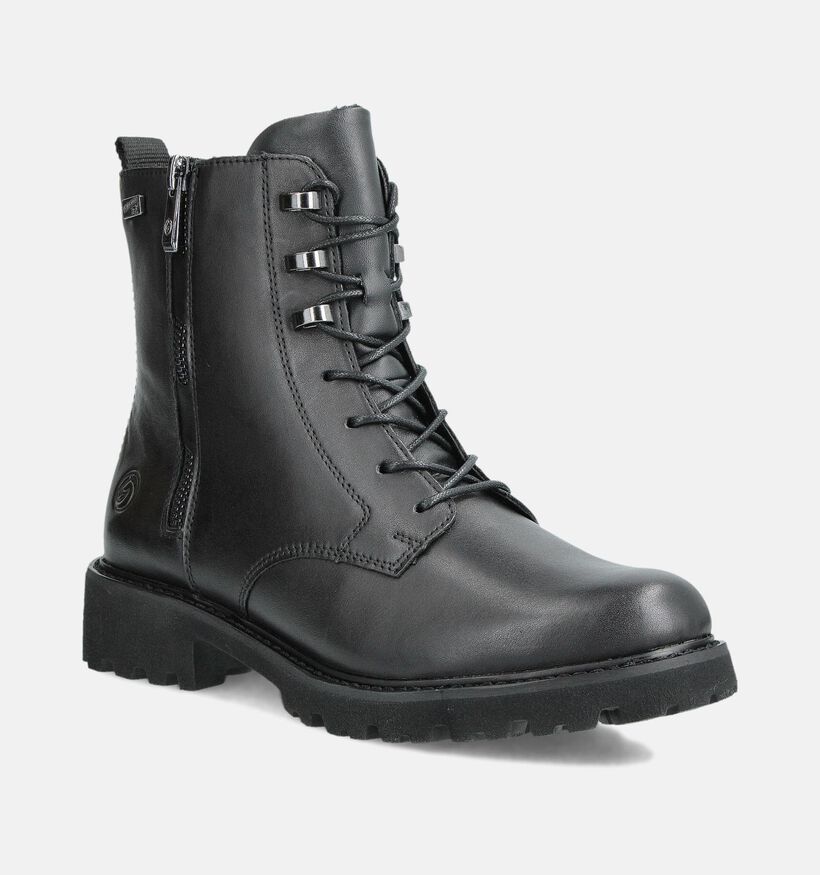 Remonte Boots à lacets en Noir pour femmes (360413) - pour semelles orthopédiques