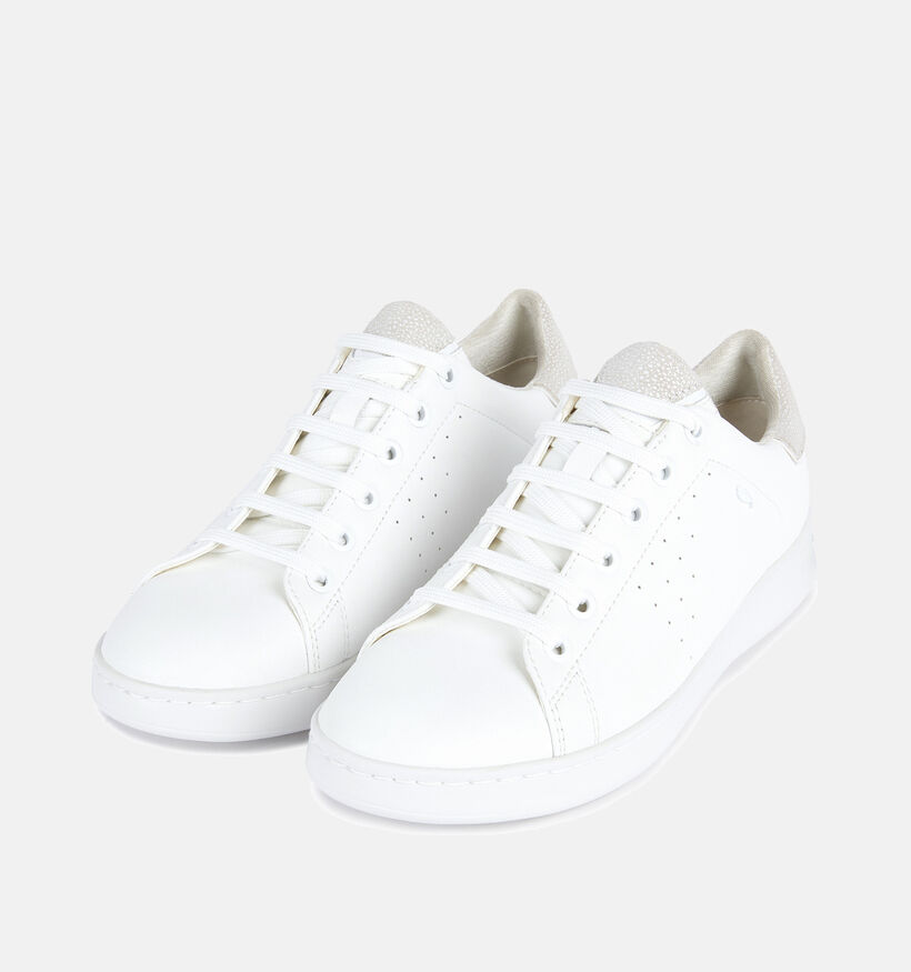 Geox Jaysen Baskets habill&eacute;es en Blanc pour femmes (368147) - pour semelles orthop&eacute;diques