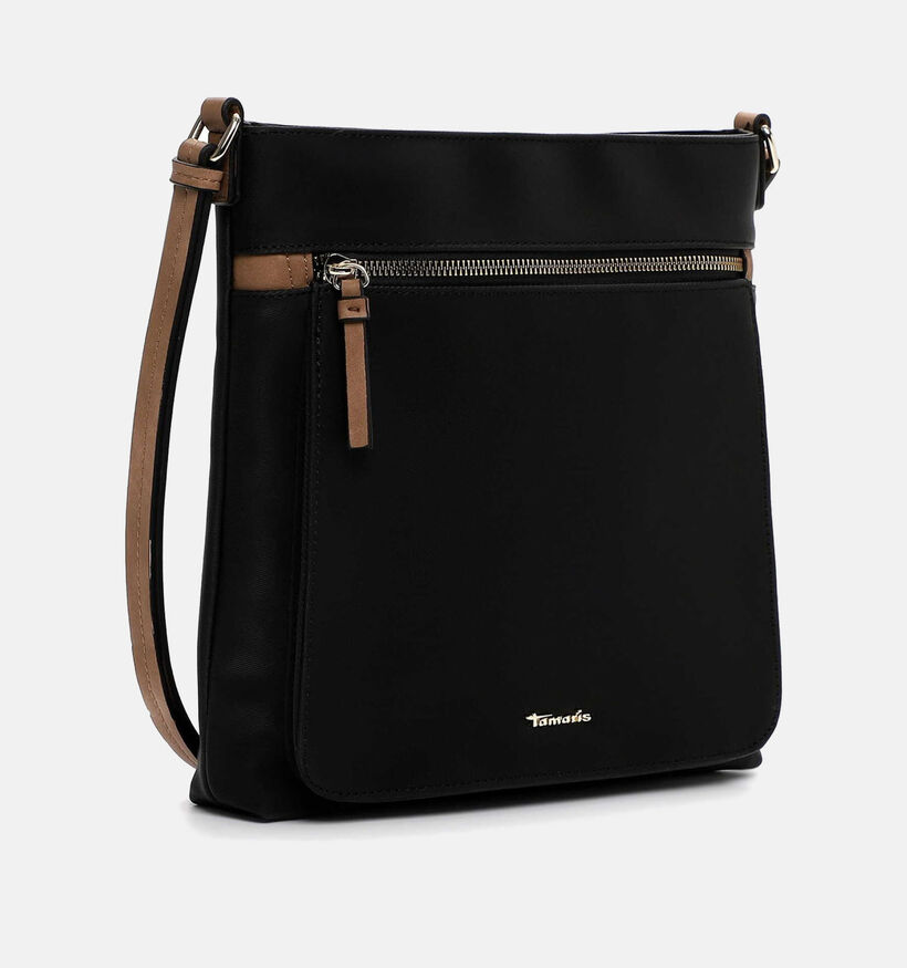 Tamaris Gertraud Sac porté croisé en Noir Tamaris Gertraud Sac porté croisé en Noir pour femmes (363247)