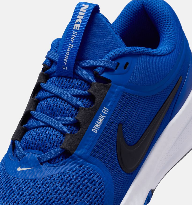 Nike Star Runner 5 Baskets en Bleu pour garçons (364612) - pour semelles orthopédiques