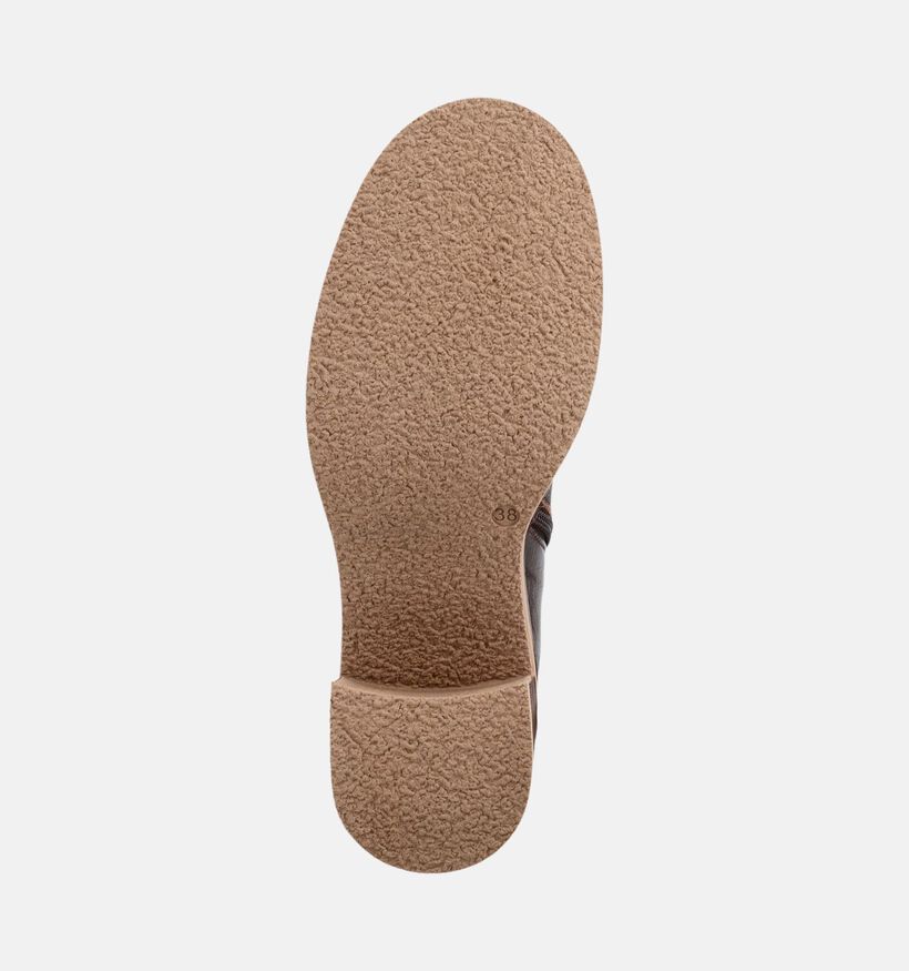Softwaves Venice Bruciato Donkerbruine Korte Laarzen voor dames (380378) - geschikt voor steunzolen