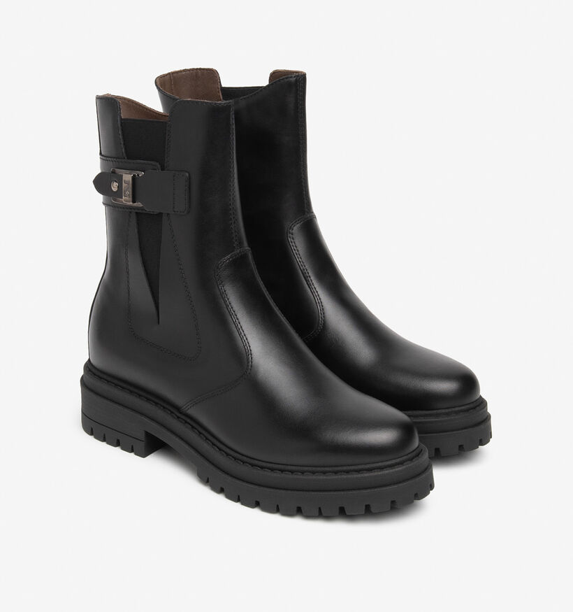 NeroGiardini Bottines motardes en Noir pour femmes (379445) - pour semelles orthop&eacute;diques