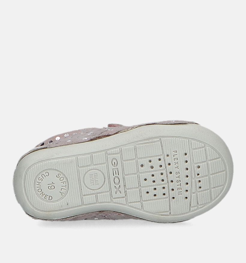 Geox Tutim Chaussures pour bébé en Rose pour filles (328502) - pour semelles orthopédiques