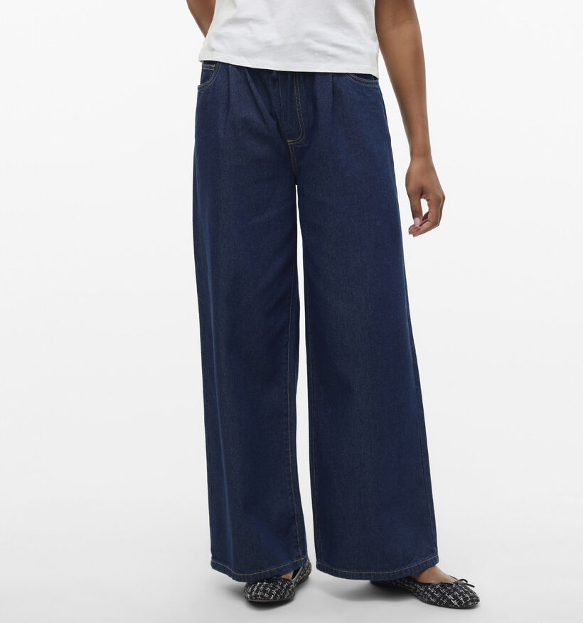 Vero Moda Valeria Jean en Bleu foncé pour femmes (360087)