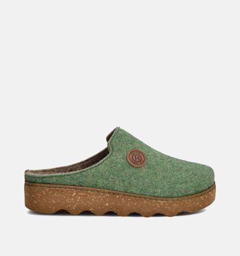 Pantoffels groen