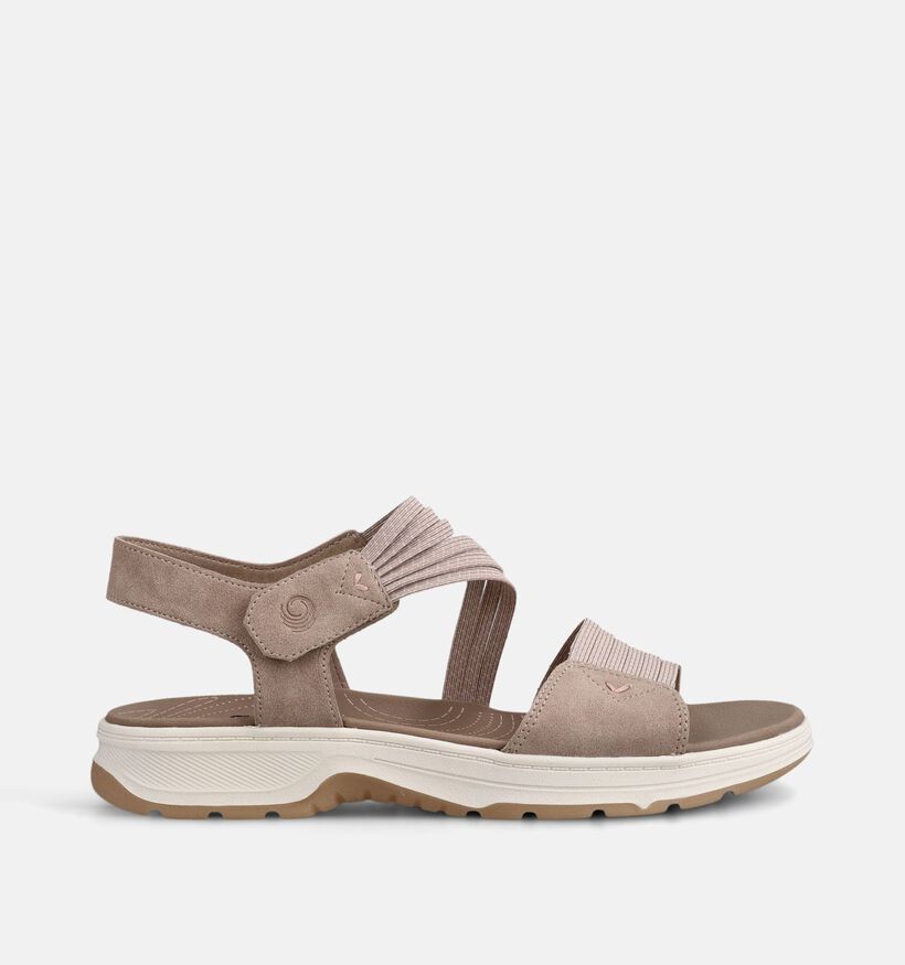 Jana Taupe Sandalen voor dames (371800)