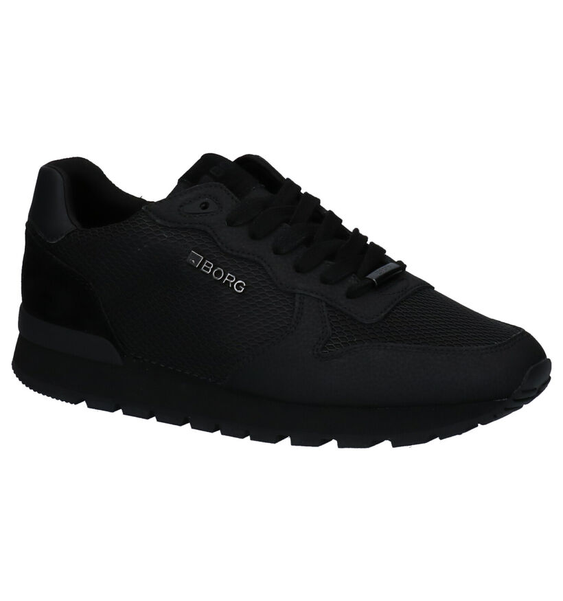 Björn Borg Low KPU Baskets en Noir en simili cuir (278510)