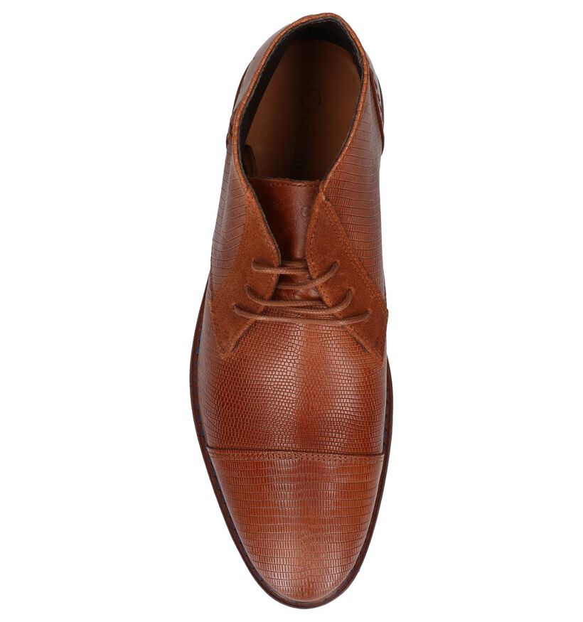 Olivier Strelli Punto Cognac Geklede Schoenen, , pdp