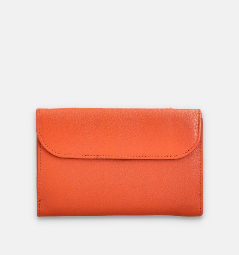 Crinkles Porte-monnaie en Orange pour femmes (375952)