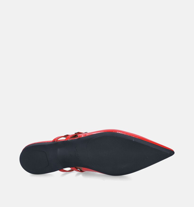 Vagabond Hermine Ballerines en Rouge pour femmes (350686)
