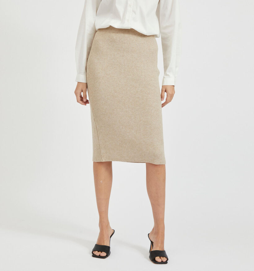 Vila Ril Beige Pencil skirt voor dames (328868)