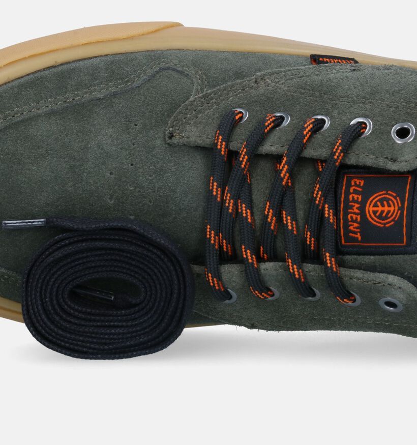 Element Topaz C3 Baskets en Vert kaki pour hommes (345334) - pour semelles orthopédiques
