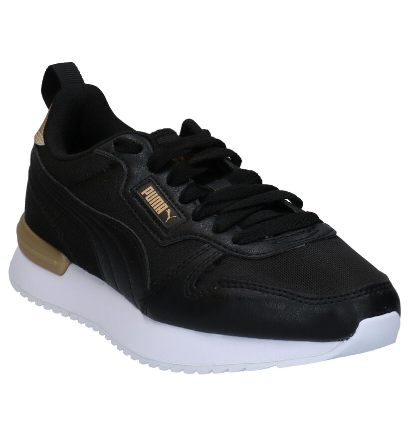 Puma R78 Metallic Pop Baskets en Noir en simili cuir (293500)