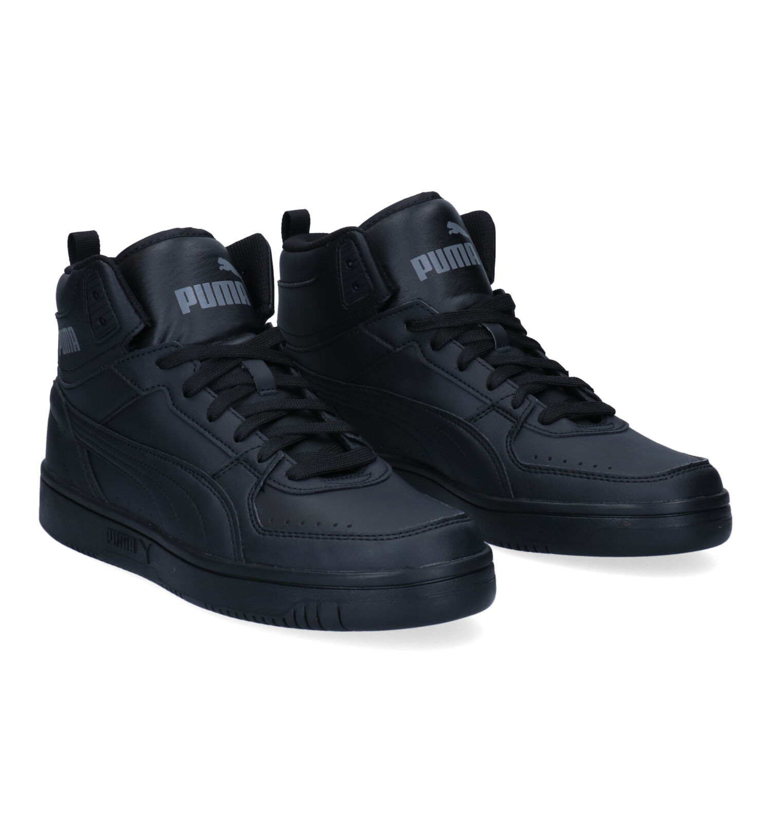 Hoge zwarte sneakers heren deals