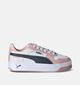 Puma Carina Street Roze Sneakers voor dames (350406) - geschikt voor steunzolen
