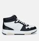 SJ Witte/Zwarte Sneakers voor heren (341559) - geschikt voor steunzolen