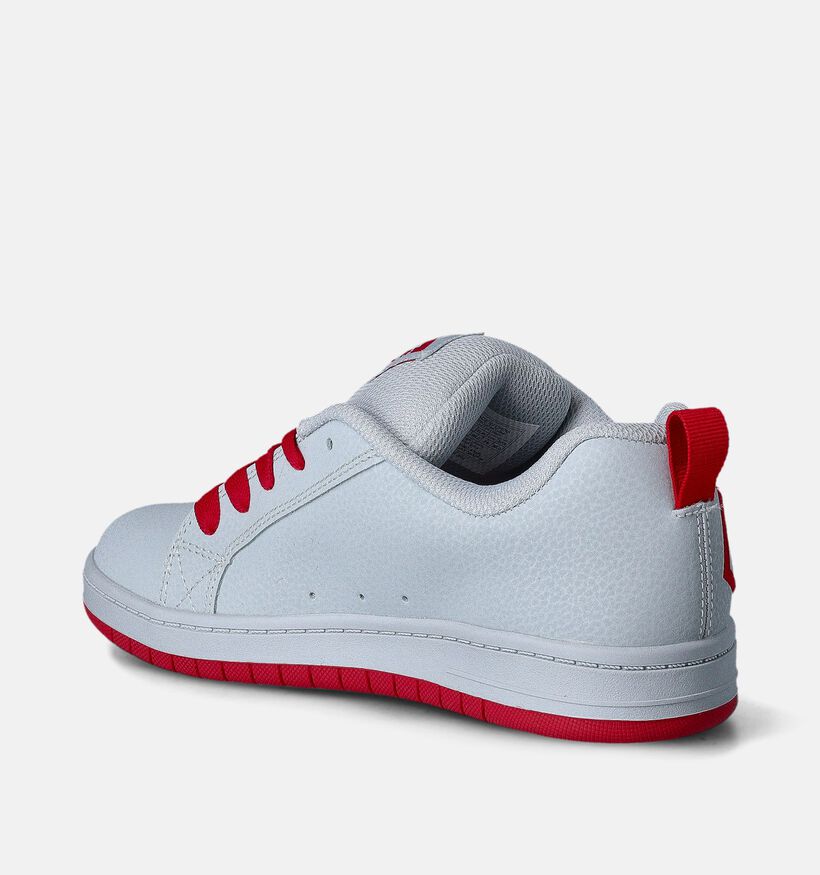DC Shoes Court Graffik Baskets skate en Gris pour filles, garçons (361766)
