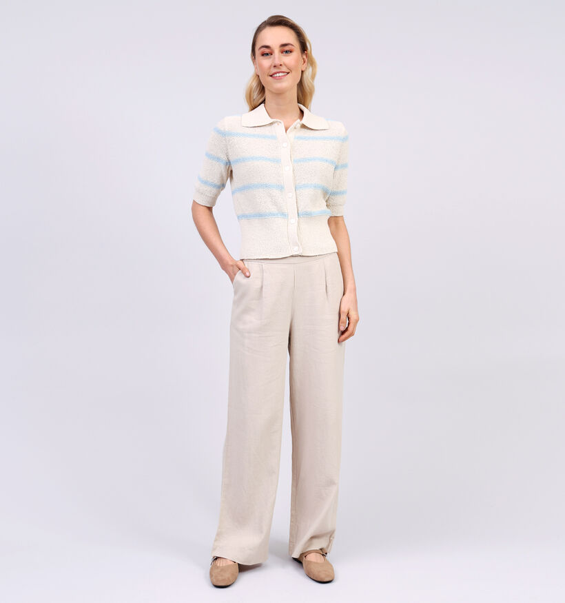 Vero Moda Cherry Beige Trui met knopen voor dames (353163)