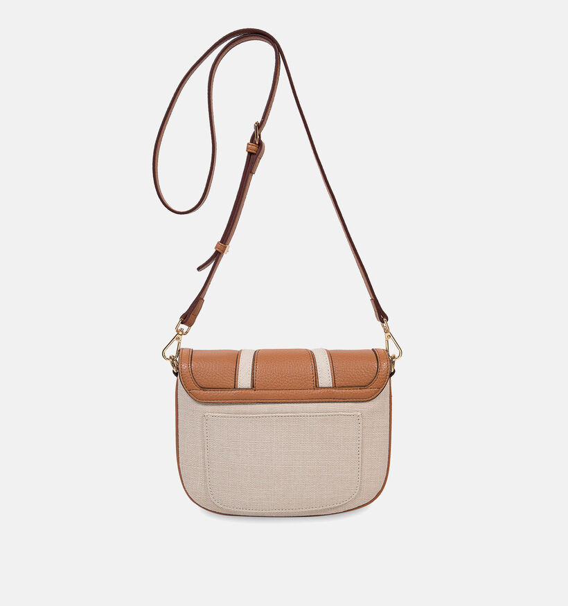 Laurent David Brooke Cognac Crossbody tas voor dames (358041)