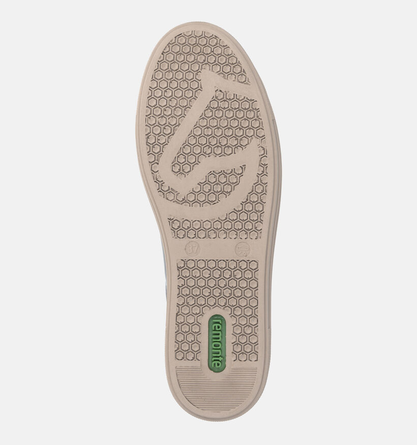 Remonte Donkerbruine Schoenen met Veter en Rits voor dames (376595) - geschikt voor steunzolen
