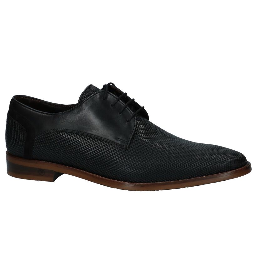 Ambiorix Chaussures habillées en Noir en cuir (231733)