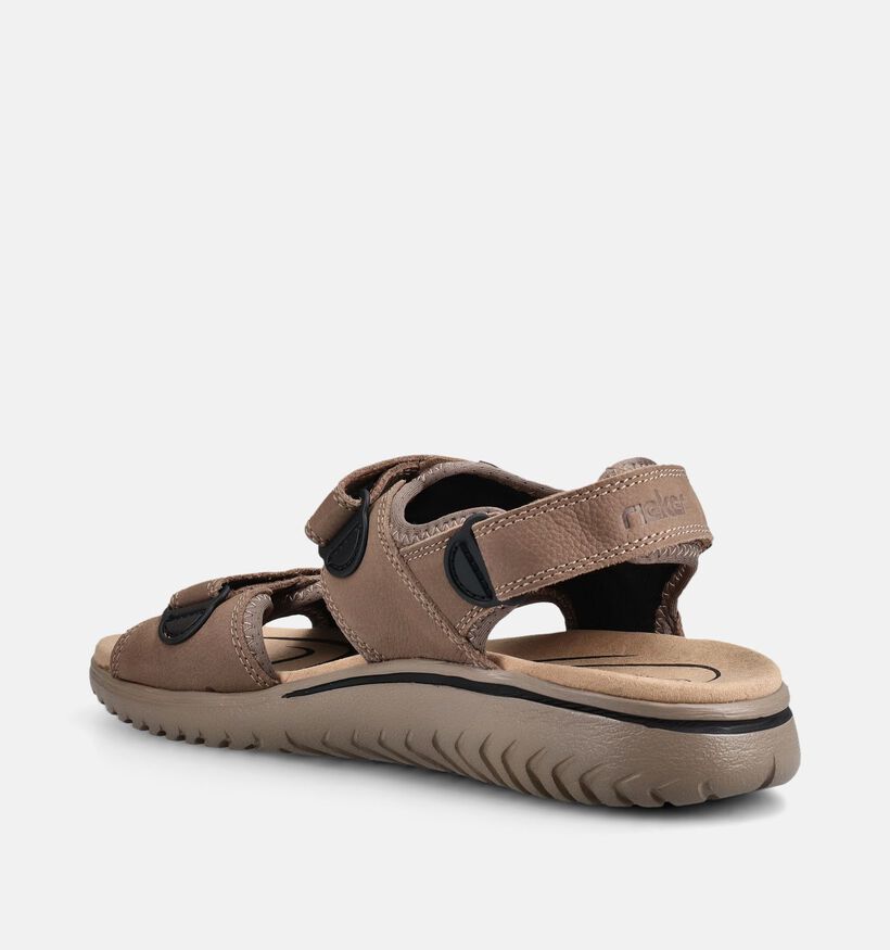 Rieker Sandales en Marron pour hommes (370516)