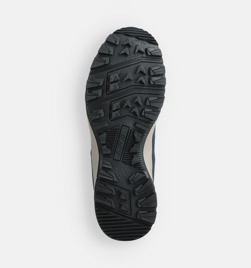 ICEPEAK Ansio Chaussures de randonnée en Bleu pour hommes (361832) - pour semelles orthopédiques