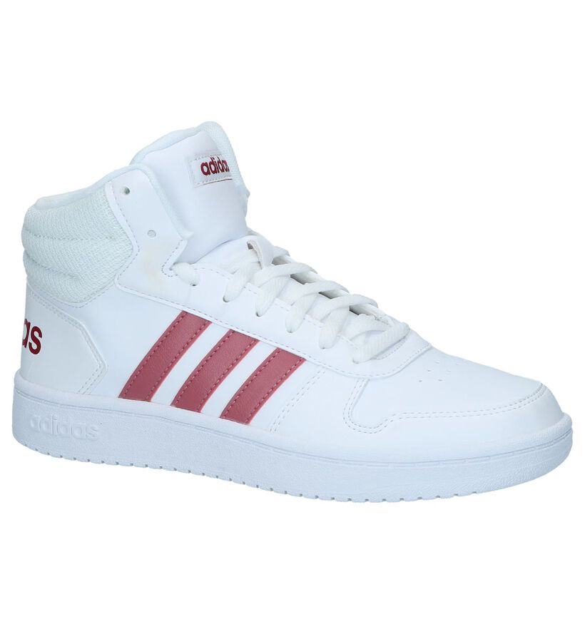 adidas Hoops Witte Sneakers voor dames (300158)