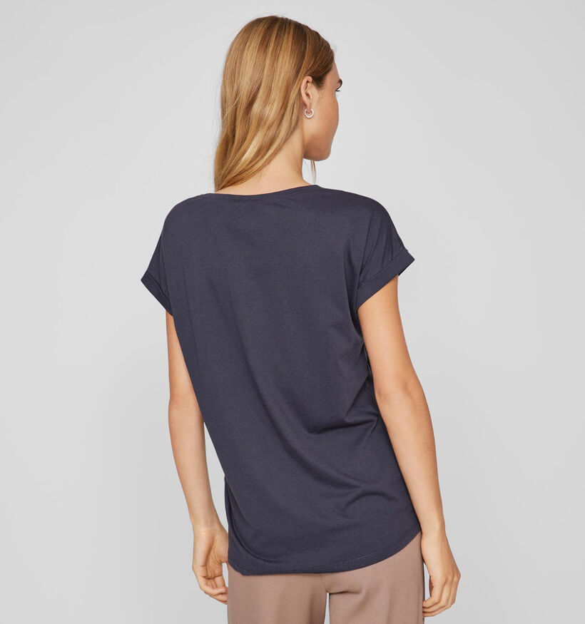Vila Dreamers New Pure Blauwe T-shirt voor dames (340666)