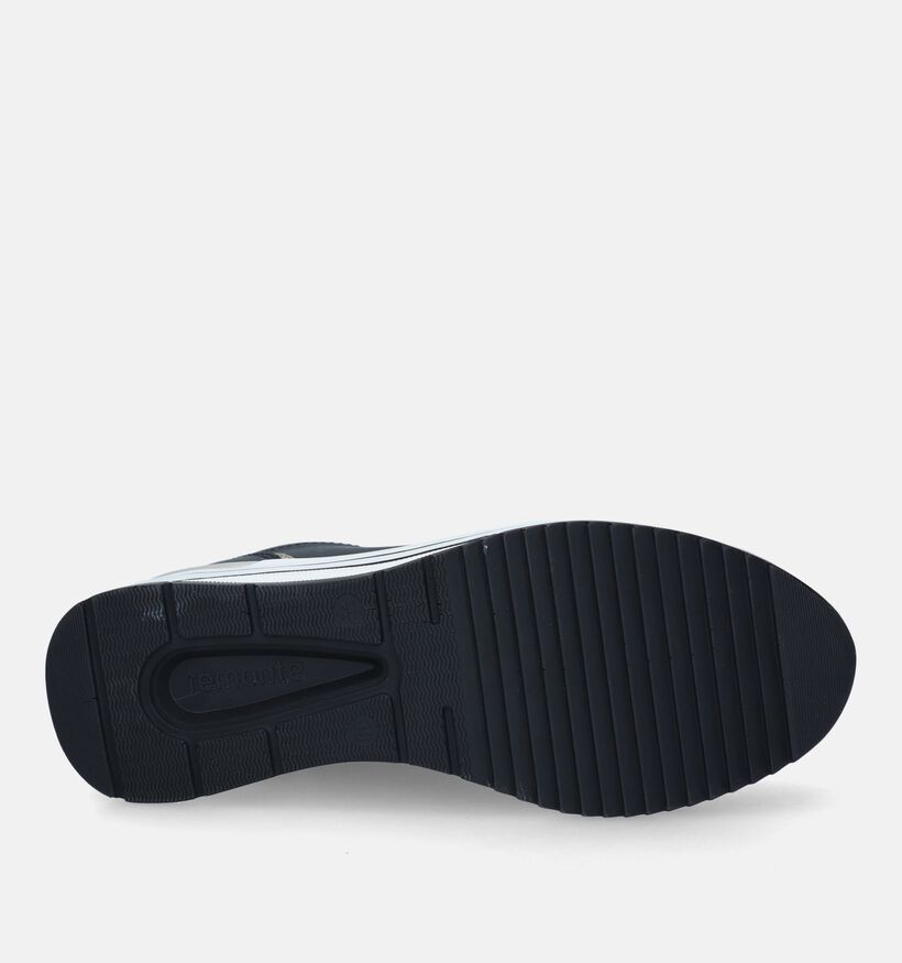 Remonte Baskets casual en Noir pour femmes (347237) - pour semelles orthopédiques