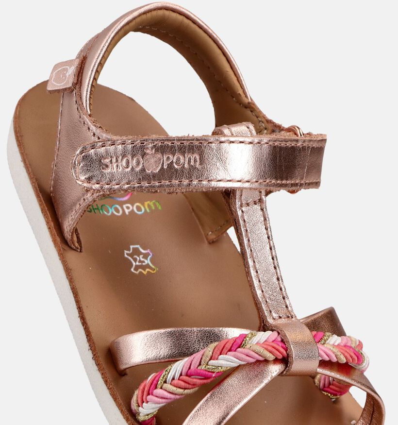 Shoo Pom Goa Salome Ros&eacute; Gouden Sandalen voor meisjes (370953)