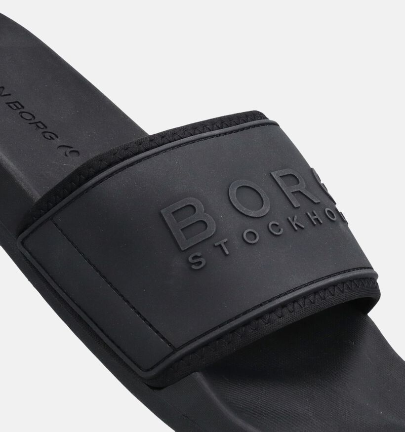 Bj&ouml;rn Borg Romeo Claquettes en Noir pour hommes (369020)