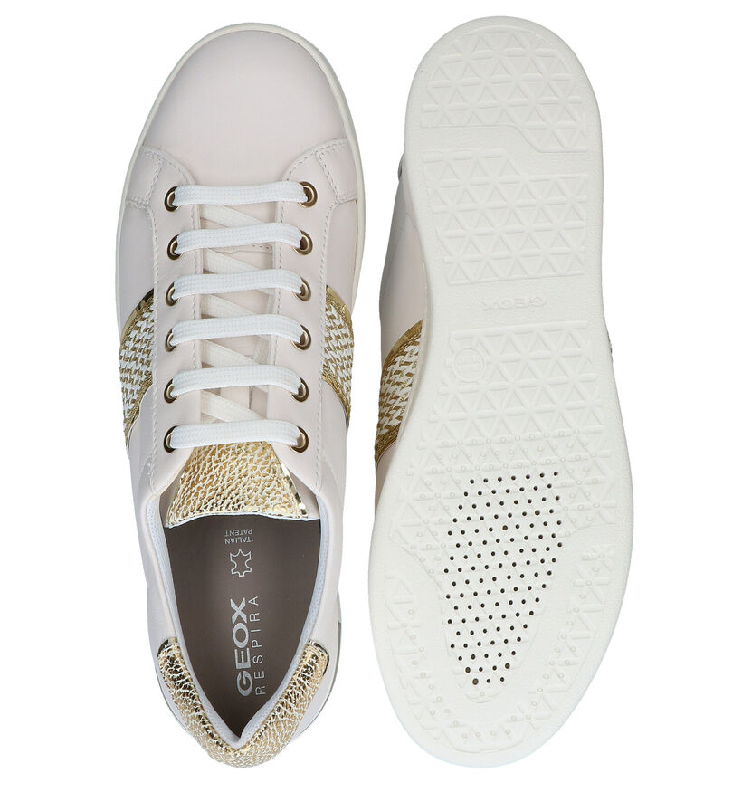 Geox Jaysen Chaussures à lacets en Blanc en cuir (285582)