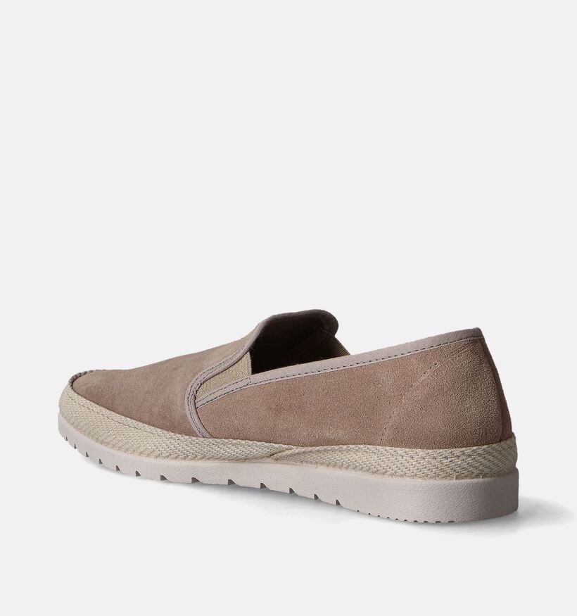 Verbenas Boris Serraje Beige Instappers voor heren (357749)
