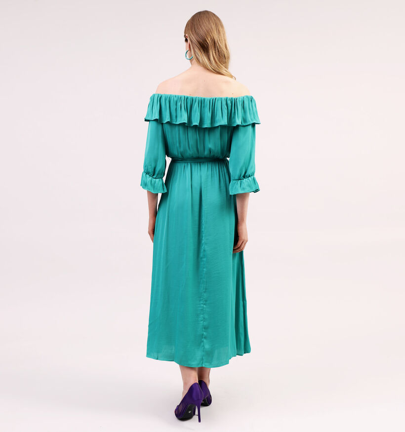 Vila Ferdia Robe en Vert pour femmes (328926)