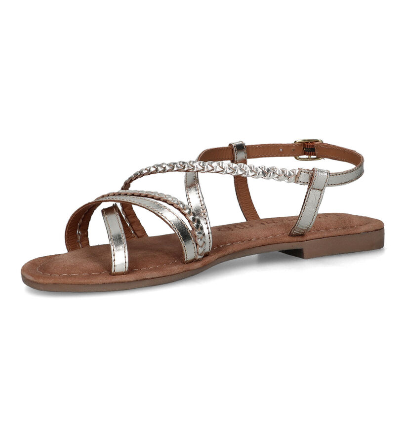 Lazamani Gouden Sandalen voor dames (323971)