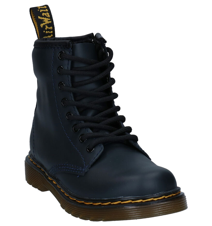 Dr.Martens 1460 J Bottines en Noir pour filles (312772)