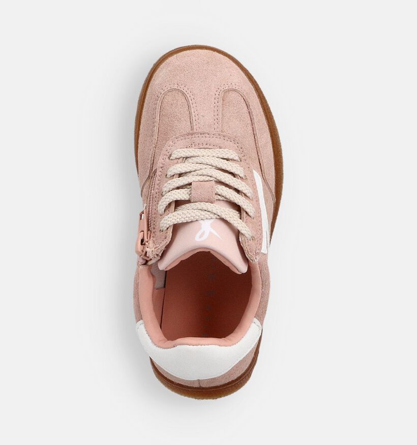 Milo & Mila Roze/Witte Sneakers voor meisjes (362977) - geschikt voor steunzolen