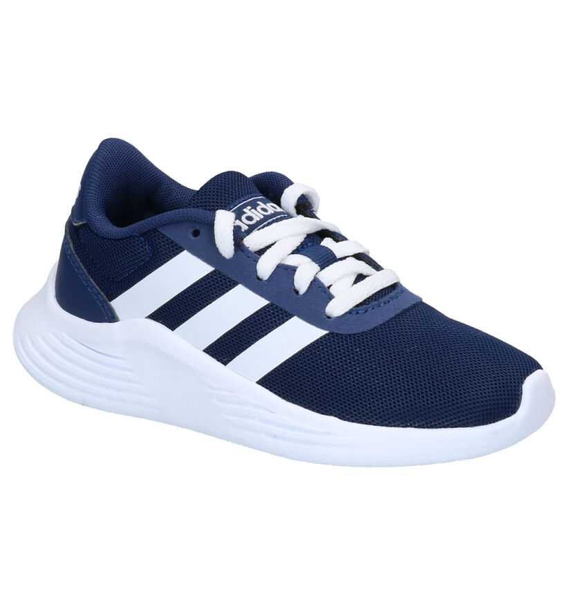 adidas Lite Racer 2.0 K Blauwe Sneakers in kunstleer (264924)