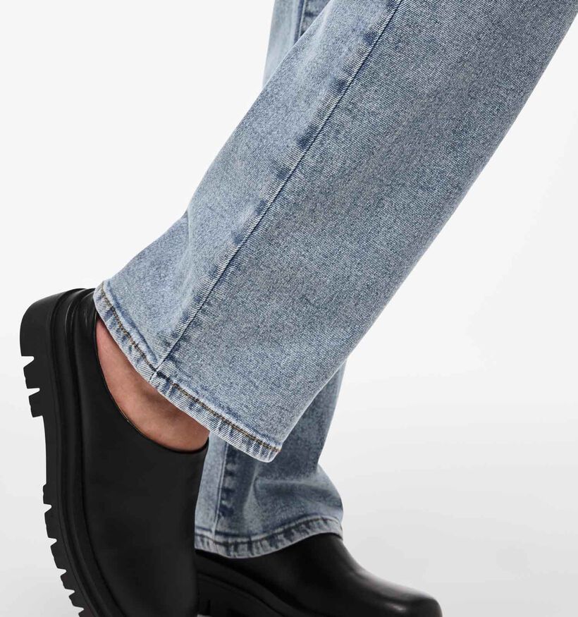 Pieces Kelly Blauwe Straight leg jeans L30 voor dames (351109)