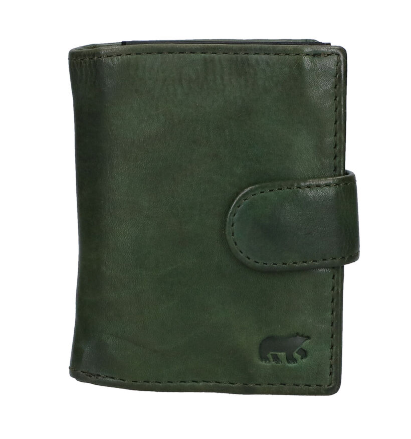 Bear Design Zwarte Kaartenhouder voor heren (350748)