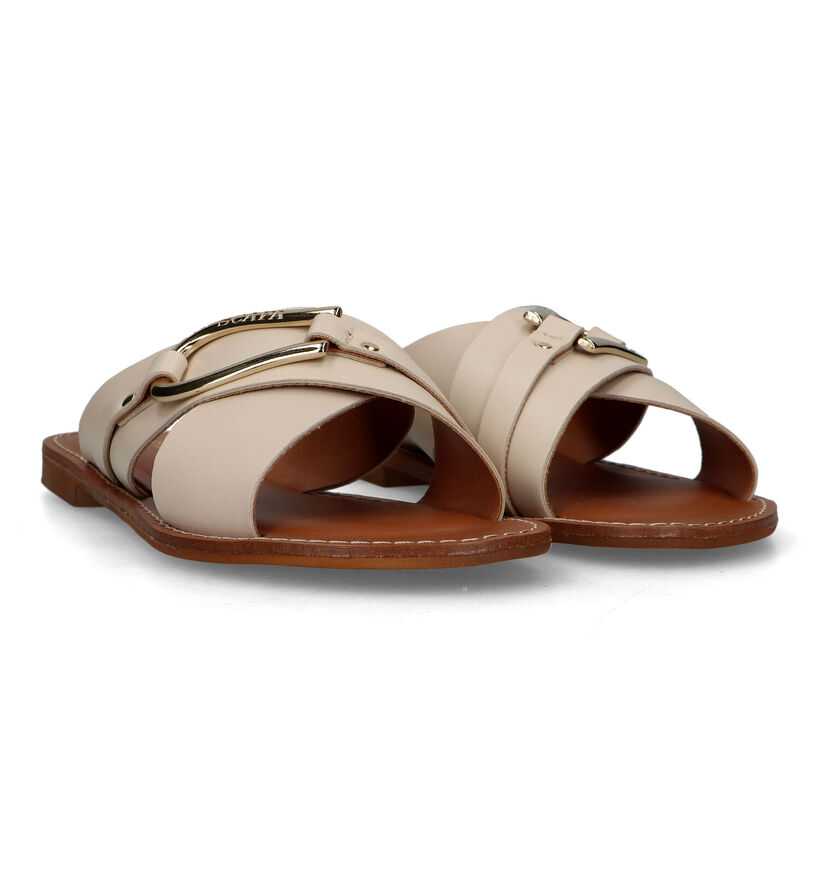 Scapa Beige Slippers voor dames (323937)