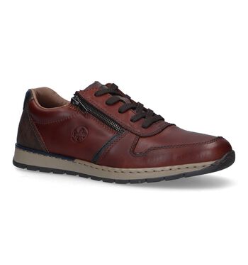 Veterschoenen cognac