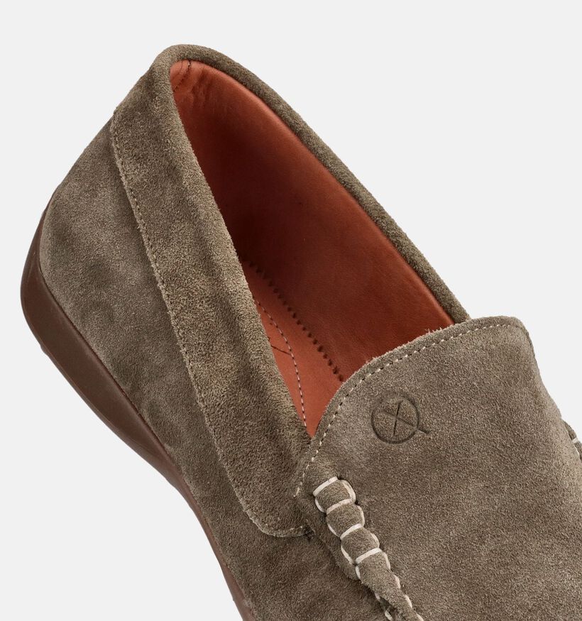 Ambiorix Mallorca Mocassins en Vert kaki pour hommes (373474)